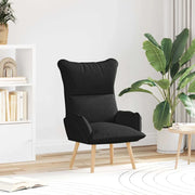 poltrona Nero 69 x 74 x 93 cm Tessuto e compensato 42001867