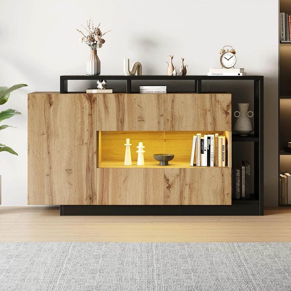 Buffet LED - Xylo - legno MDF Bluetooth comando app
