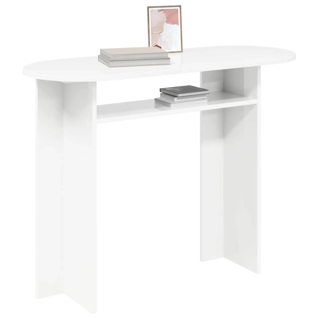 Tavolo consolle Bianco 100 x 39,5 x 75 cm Legno ingegnerizzato