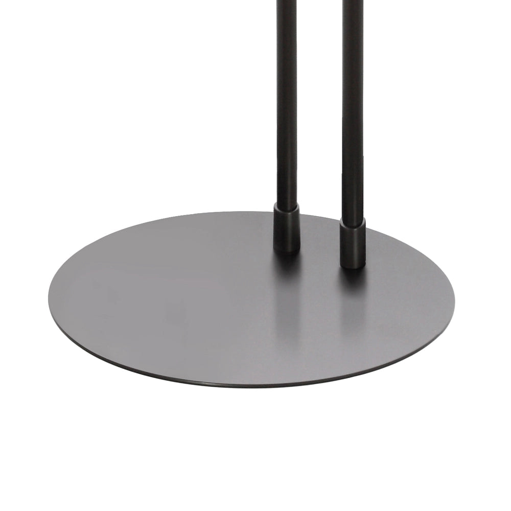 Piantana portasciugamani da appoggio in acciaio nero opaco Style
