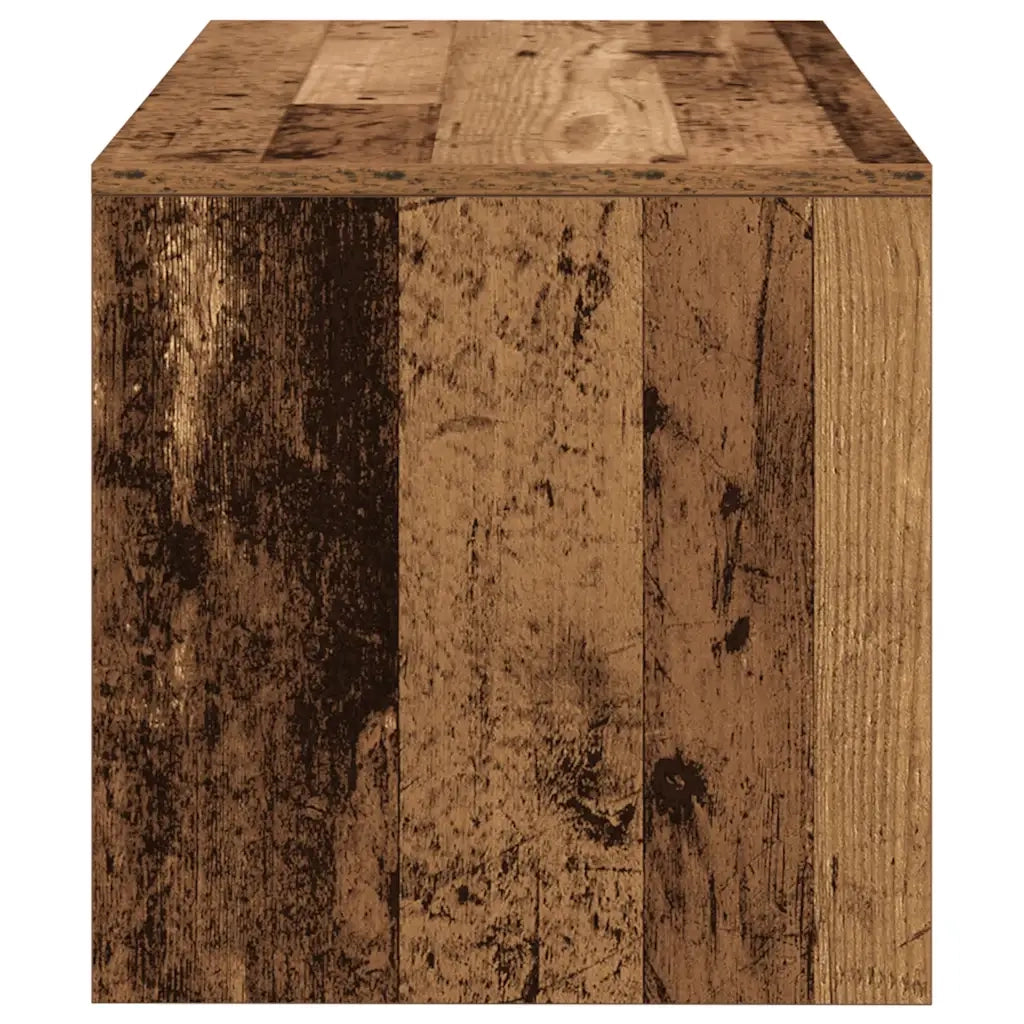 Mobile Porta TV Legno Antico 80x40x40 cm in Legno Multistrato 859116