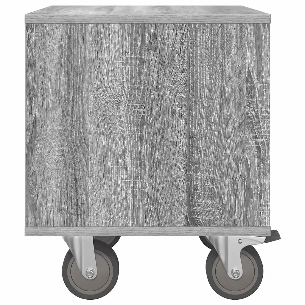 Comodino | Armadio da Notte | Mobiletto da notte Grigio Sonoma 40,5 x 40 x 48 cm Legno multistrato