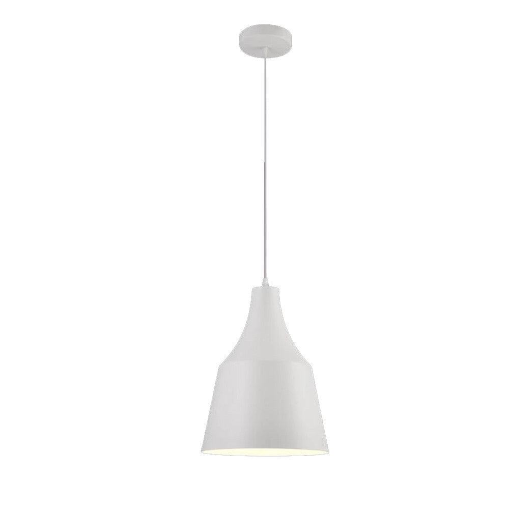 Trade Shop - Lampadario A Sospensione Da Soffitto Moderno Con Paralume A Cupola Con Attacco E27 B46 -