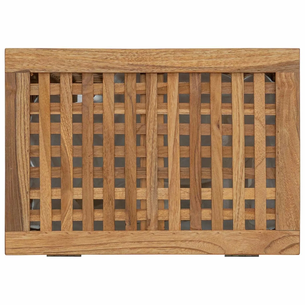 Cesto per Lavanderia Naturale 50 x 35 x 60 cm 42024289