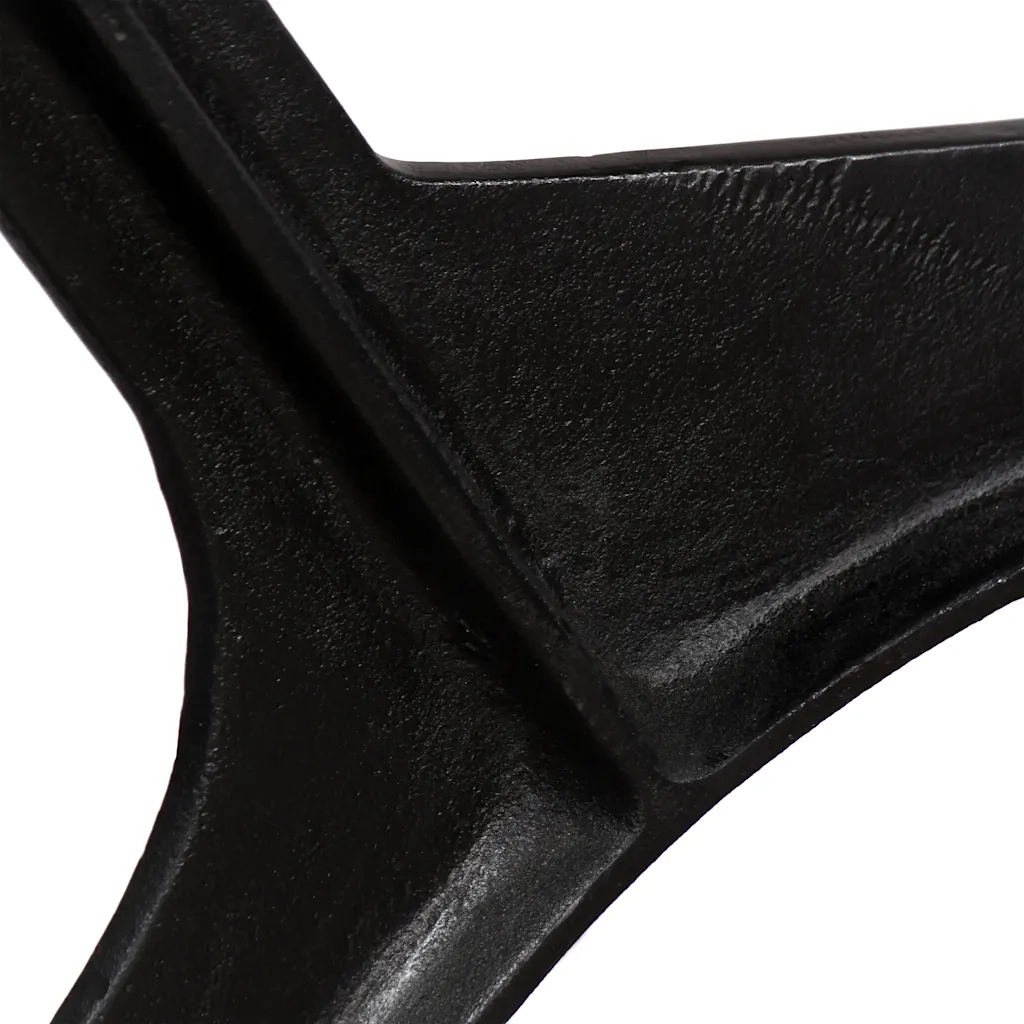 Gambe per Tavolo da Pranzo 2 pz a Forma di O in Ghisa 245426