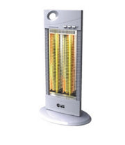 C-line nsb-c31 stufa termoconvettore al carbonio oscillante 500/1000w, sistema antiribaltamento