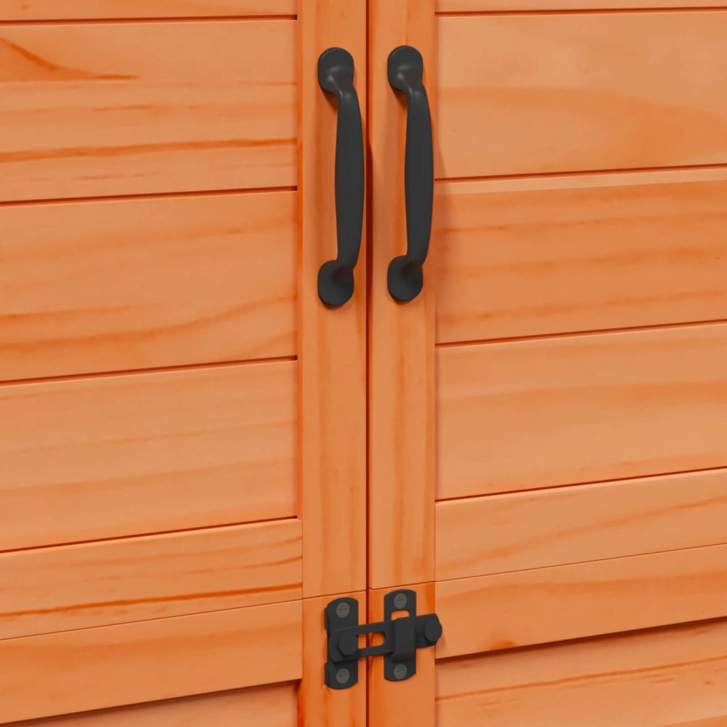Capanno da Giardino Marrone 106,5 x 56 x 176 cm CFW1204948