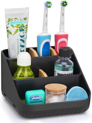 Oggetto multifunzionale per tenere in ordine i dentifrici con 6 alloggi - organizzatore per la cucina e la zona bagno