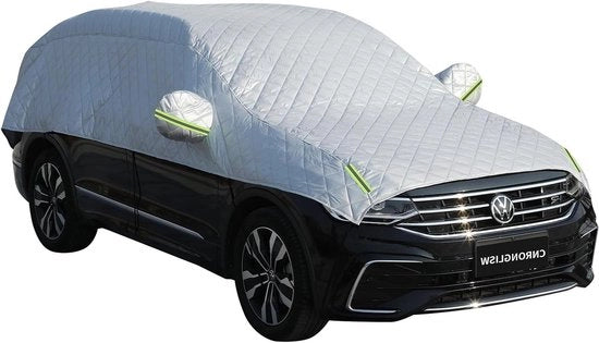 Autohoes con copertura parziale acqua resistente per auto (400-520 cm) - resistente all'UV e al grandinato