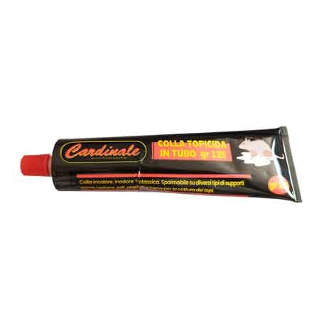 COLLA TOPICIDA IN TUBO CARDINALE 135 gr - CARDINALEYPP