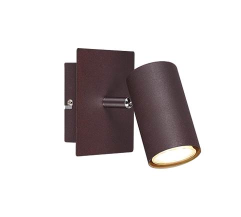 Faretto Parete Soffitto Interno Spot Cilindro Metallo Ruggine Marley GD Trio