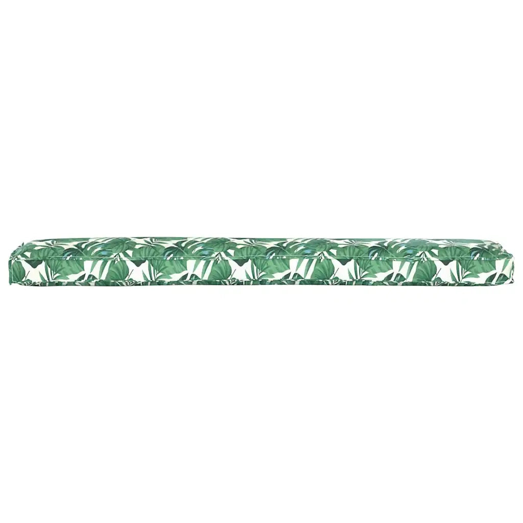 Cuscino per pallet Motivo Foglia 200 x 40 x 8 cm Tessuto Oxford 42001686