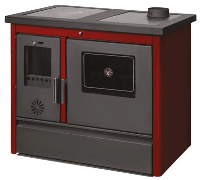 STUFA CUCINA A LEGNA 11,91 Kw PRESTIGE 97x63xH85 cm