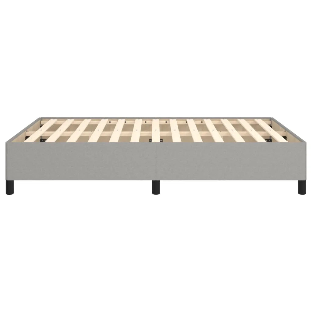 Giroletto senza Materasso Grigio Chiaro 140x200 cm Tessuto 347066
