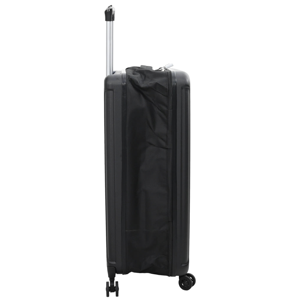 Valigia Pieghabile Hard Shell 28'' Nera 50x30x76 cm ABS