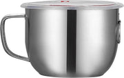 Multifunzionale commestibile di acciaio inossidabile per spaghetti e riso, design unico del manico, commestibile per cucina e giardino