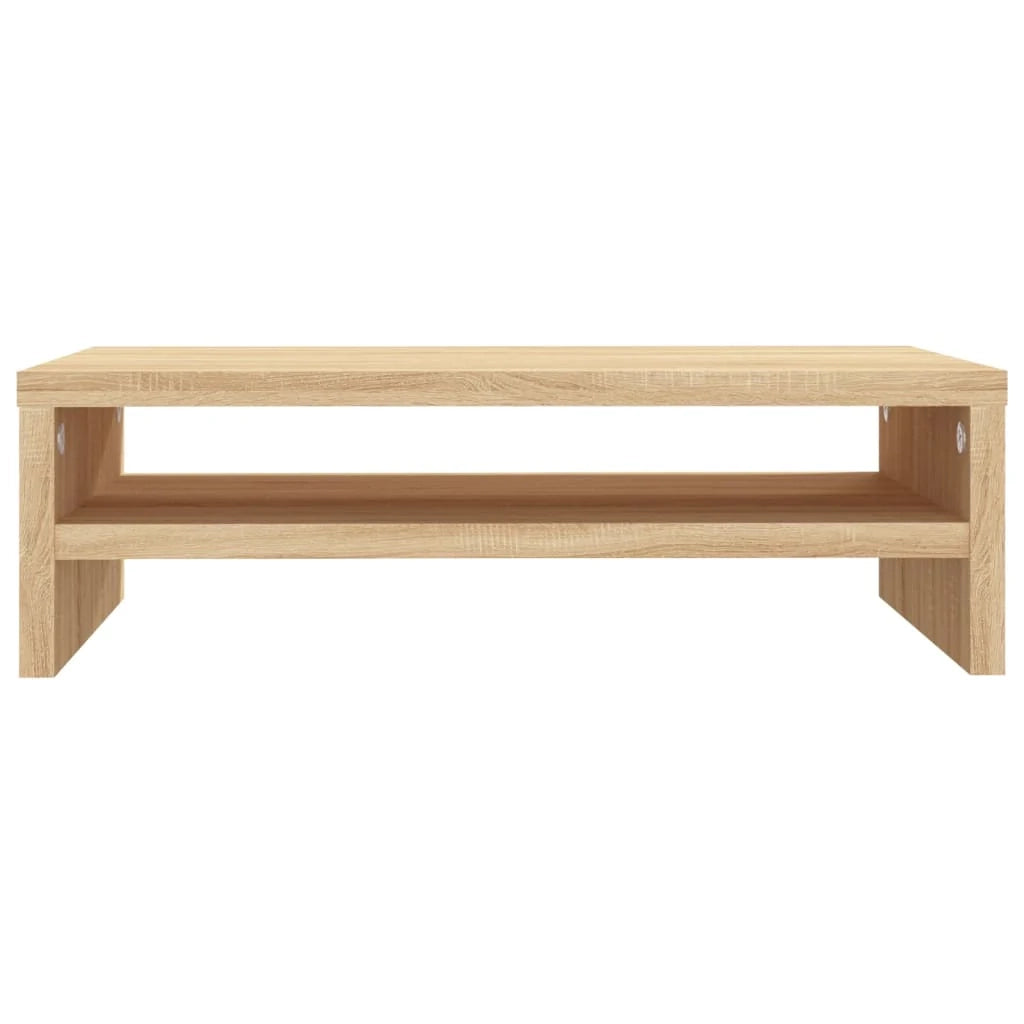 Supporto per monitor in rovere Sonoma 42 x 24 x 13 cm legno ingegnerizzato marrone 02_0029219
