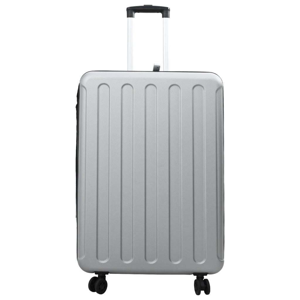 Valigia Pieghevole Rigida 28'' Argento 50x30x76 cm ABS