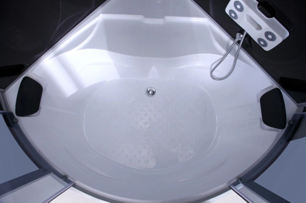 Cabina idromassaggio touch, ozonoterapia, cromoterapia, full optional 150x150 cm Sicorage Theraf