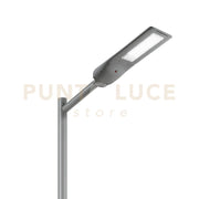 FARO SOLARE STRADALE LED AUREUS ANTRACITE 20W 1600LM 4000K CON PANNELLO SOLARE INCORPORATO IP65 65,8