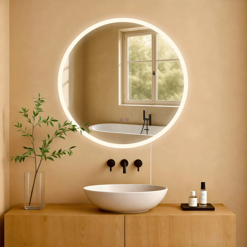 Specchio da bagno Laconia 70 senza Bluetooth