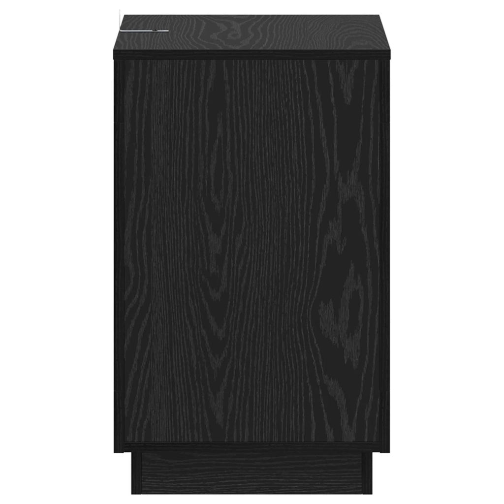 Tavolo laterale Rovere Nero 60 x 40 x 65 cm 899896