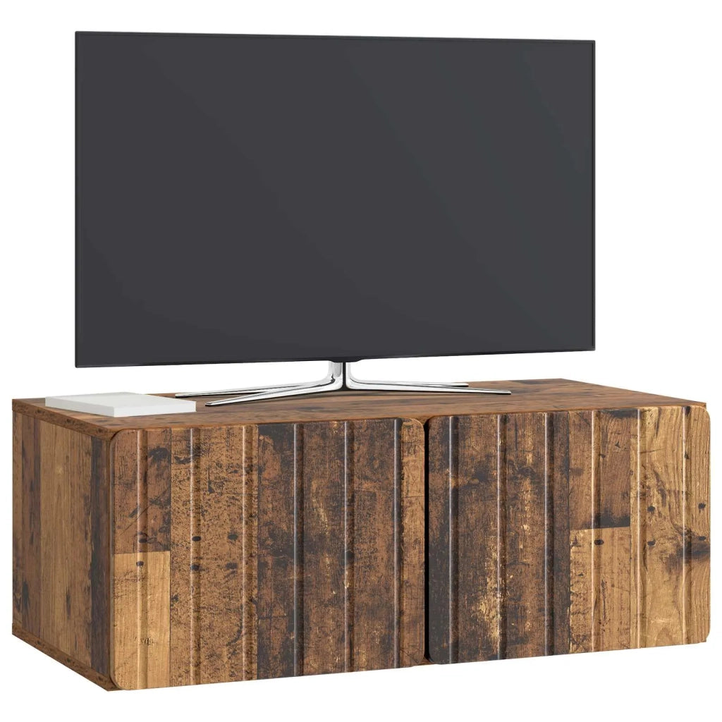 Mobile Porta TV da Muro Legno antico 78,5 x 41 x 30 cm 898353