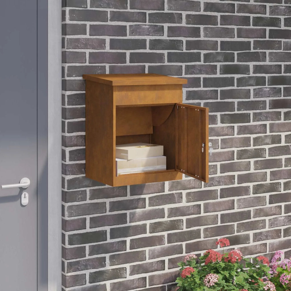 Cassetta per pacchi con archiviazione Ruggine 47.5 x 38 x 59 cm 874946