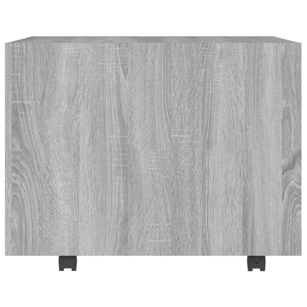 Tavolino da Salotto-Tavolino da soggiorno-Tavolo Grigio Sonoma 55x55x40 cm Legno Multistrato 289601