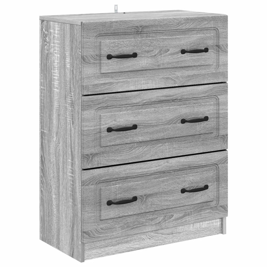 Mobile con Cassetti Grigio Sonoma 66 x 34,5 x 87 cm 895761