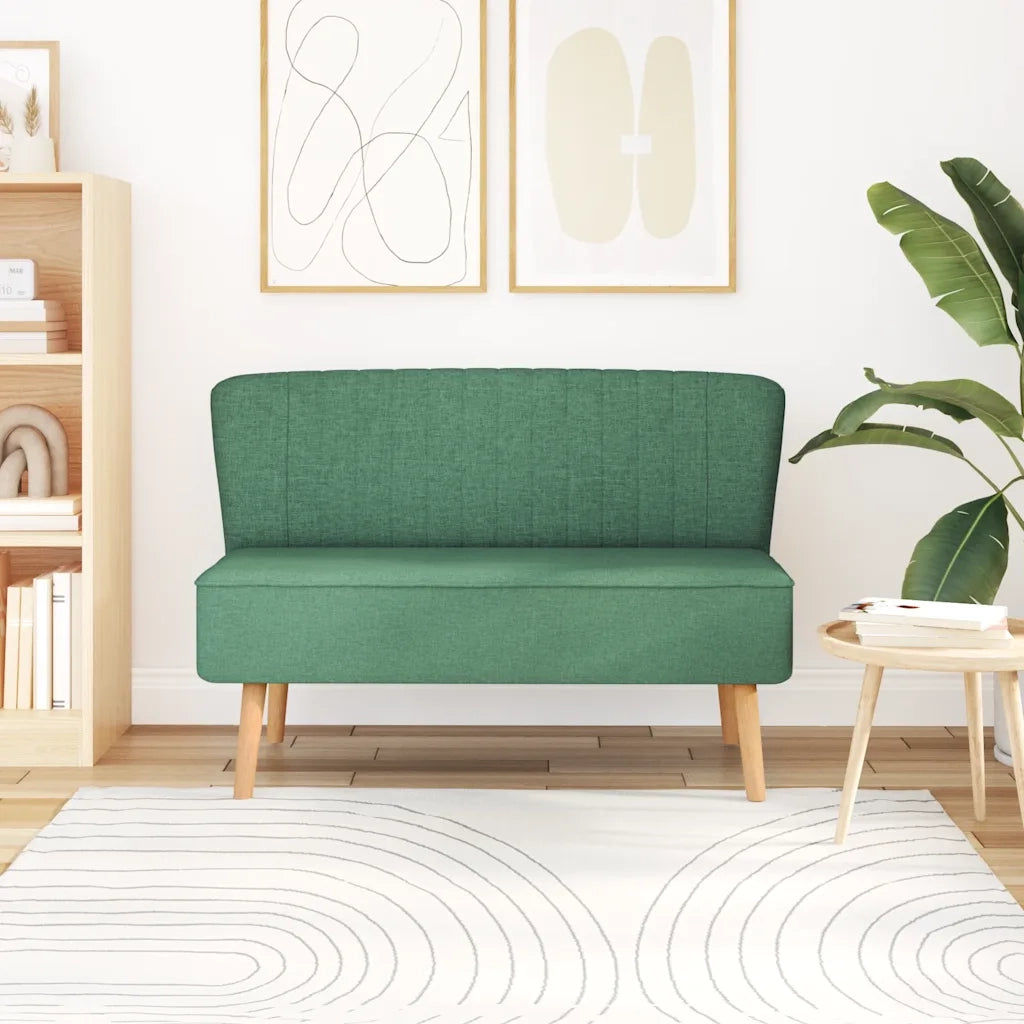 Divano | Divano da soggiorno | Sofa in Stoffa 117x55,5x77 cm Verde