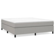 Letto matrimoniale | Letto per adulti | Struttura Letto a Rete a Molle Grigio Chiaro 160x200 cm Tessuto