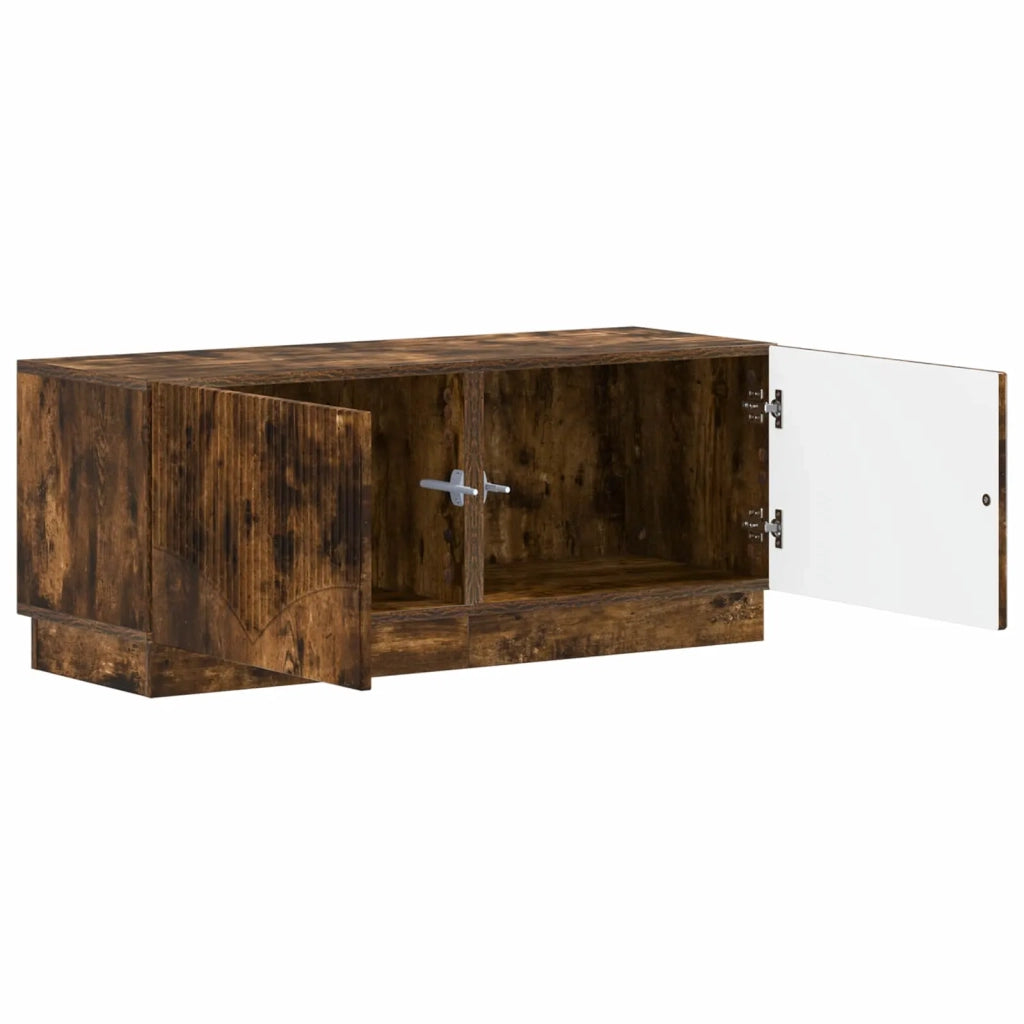 Mobile TV Rovere Fumo Legno ingegnerizzato 897340