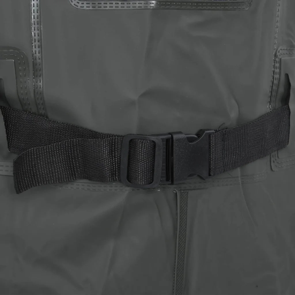 Wader con Stivali e Cintura Verde Scuro Taglia 39 CFW4524104