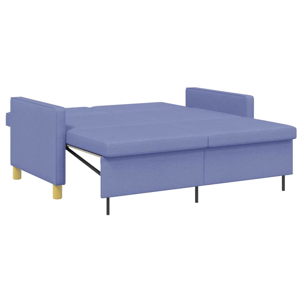 Divano letto | Sof¨¤ letto | Letto singolo Estraibile Blu jeans Tessuto