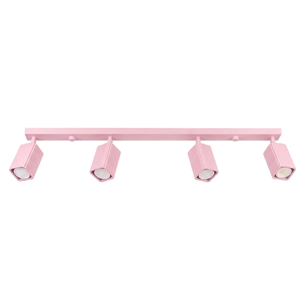 Plafoniera RAYO 4L rosa