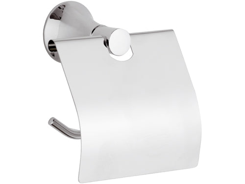 Portarotolo con coperchio da muro - serie delicata