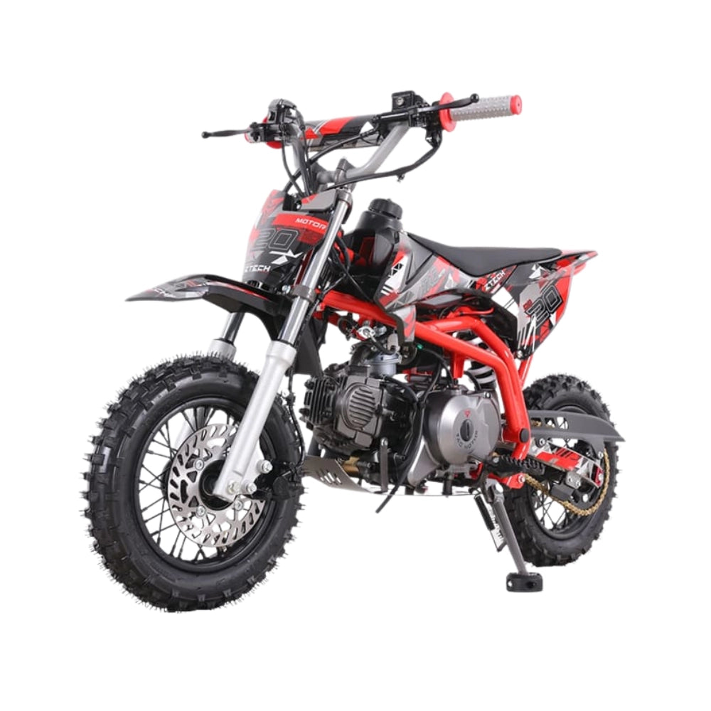Pitbike a Benzina Z-Tech ZTX 20 110cc-Rosso