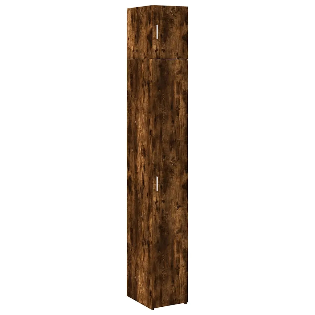 Mobile Sottile Rovere Fumo 30x42,5x225 cm in Truciolato
