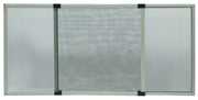ZANZARIERA STOP INSETTI ESTENSIBILE IN ALLUMINIO SILVER CM50X70
