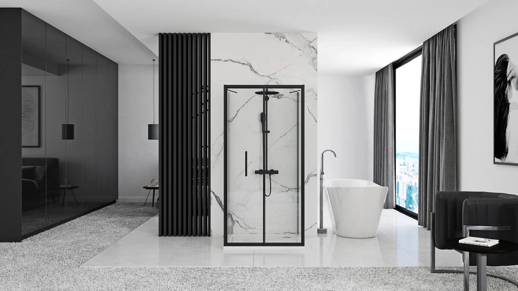 Cabina Doccia A Parete Rapid Fold 80x90
