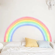 Decorente per Parete Grande - Design Arcobaleno - Rimovibile - PVC - Camera dei Bambini - Decorazione Creativa 155 x 80,5 cm