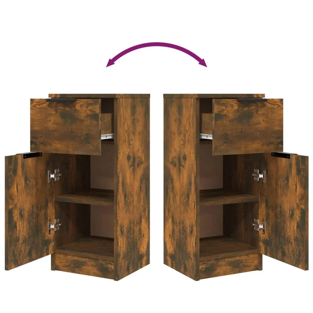 Buffet credenza cassettiera armadio mobile contenitore organizer per cucina soggiorno salotto 30 x 30 x 70 cm legno ingegnerizzato marrone 02_0030869