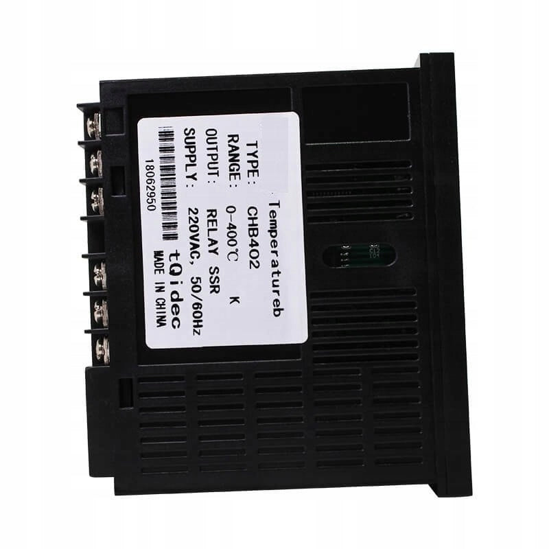 Regolatore di Temperatura Digitale CHB402 – PID, Auto-Tuning, Fuzzy Logic | 0–400°C, Termocoppia K, 230V AC