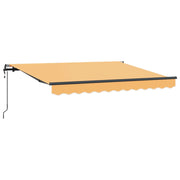 Tenda Retrattile Sabbia 400 × 300 cm Tessuto e Alluminio 3426043