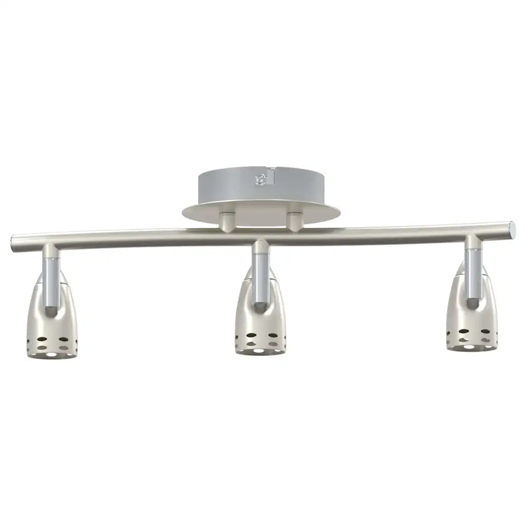 Faretto da soffitto Nichel 36,5 x 10 x 12,5 cm Metallo 4108218