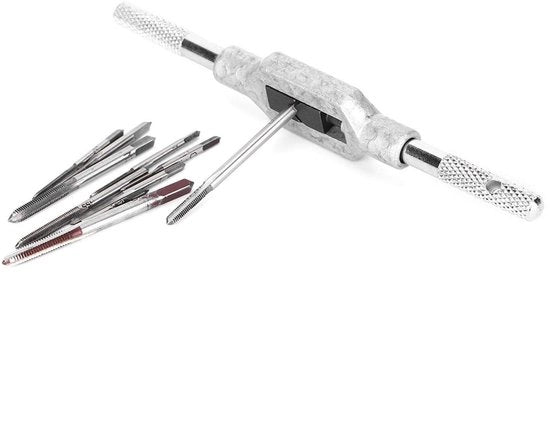 Set a viti a 11 pezzi - Mini trapano a viti - Tastiera rapida - Resistenti alla abrasione e alla temperatura - Diverse misure da M1 a M3.5 - Elevate prestazioni - Trapano per snodo di filo