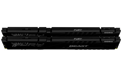 Kingston Technology FURY Beast 64GB 6000MT/s DDR5 CL30 DIMM (Kit of 2) Black XMP