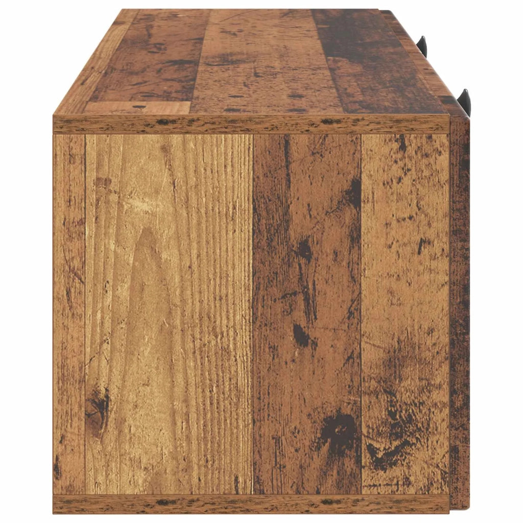 Mobile Porta TV da Muro Legno antico 78,5 x 31 x 30 cm 898213