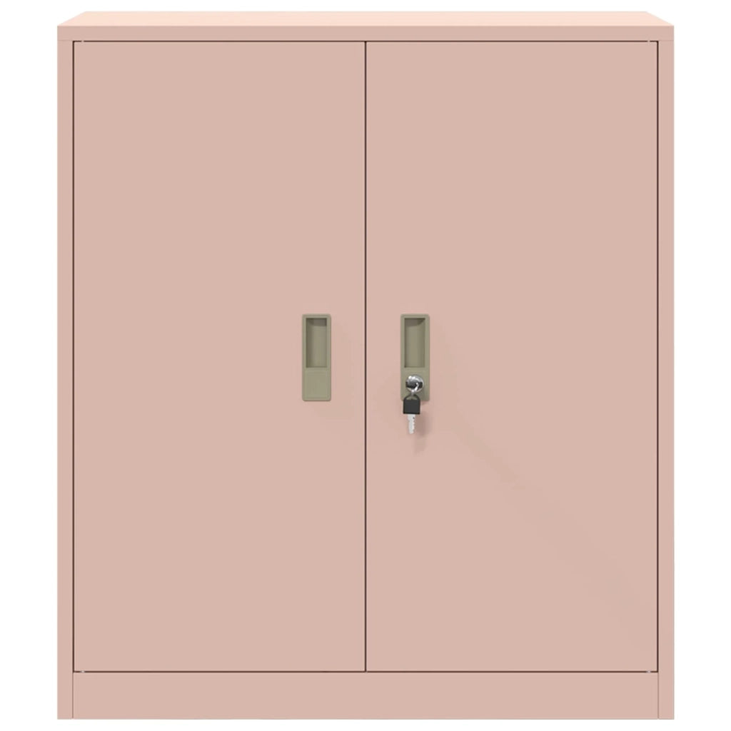 Armadio Rosa 80 x 40 x 90 cm Acciaio
